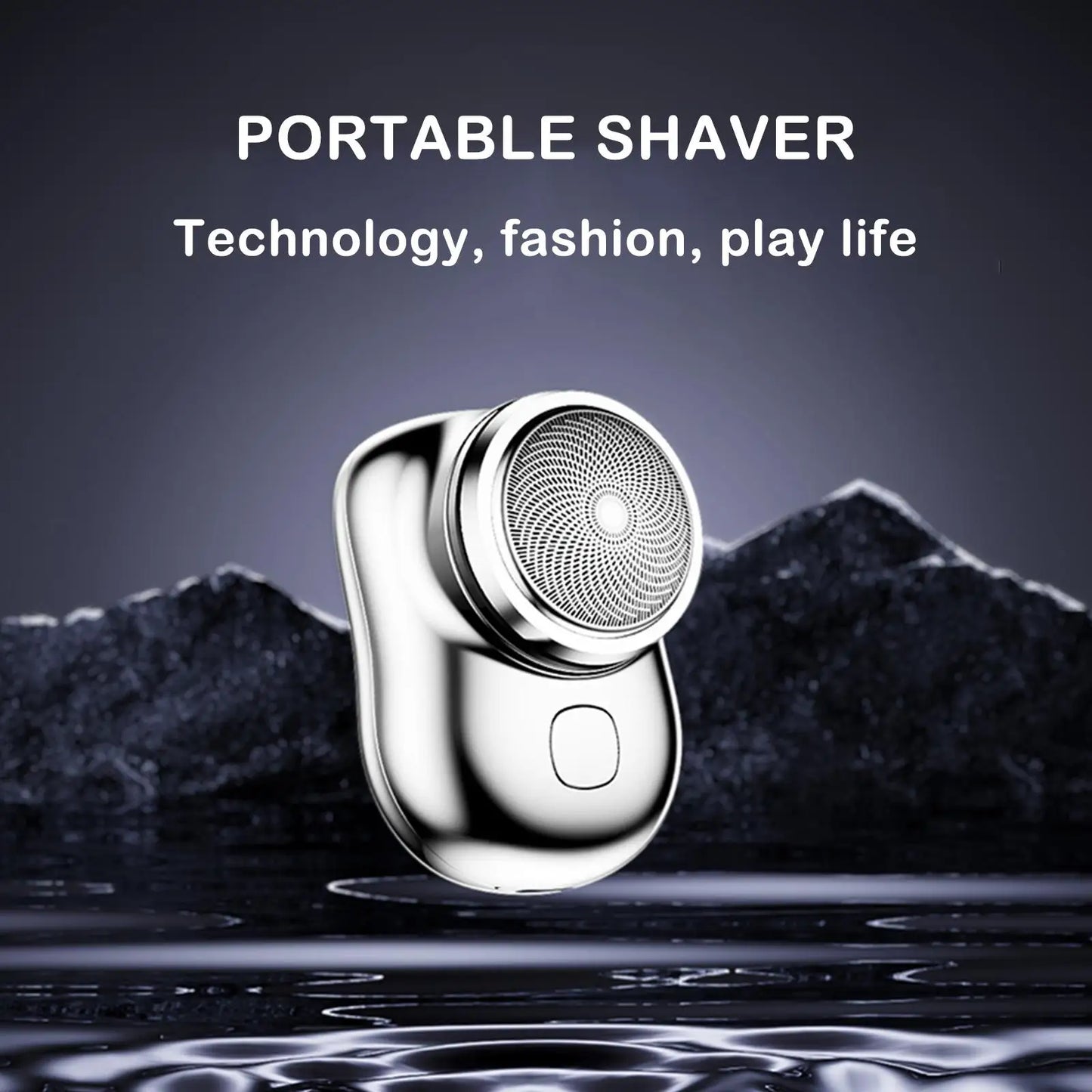 Electric Razor 6 Blade New Pocket Portable Electric Shaver For Men, Magic USB Mini Shaver Electric Razor For Men